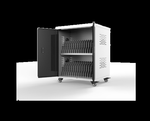 Szafa ładująca AHL-B30 z 30 portami do Chromebooków z wentylatorami chłodzącymi