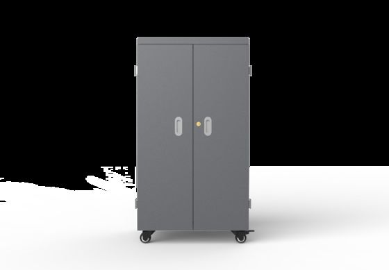 Smart 64 porty tablet ładowania szafki z 8S systemu ochrony bezpieczeństwa i światła LED dla szkół i biur