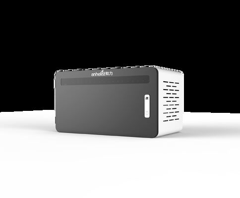 Szafka do ładowania tabletów z 18 portami USB, konstrukcja z blachy ocynkowanej i systemem ochrony bezpieczeństwa 8S