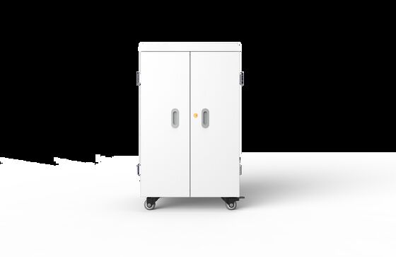 42 Pcs Tablets Charging Cart AC Power Sockets Directly Charging Cabinet