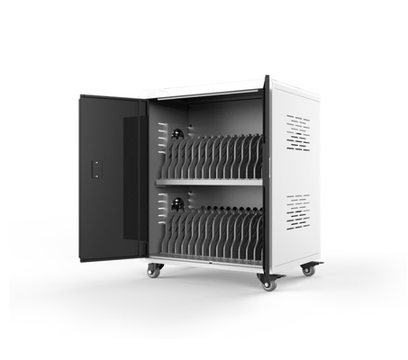 ABS Engineering Plastic AC 100V Wózek do ładowania laptopa dla szkół